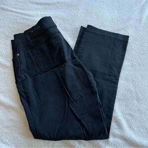 JM Collection Black Straight Leg Pants